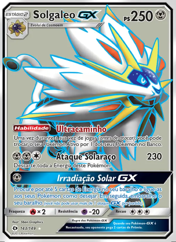 Image of the card Solgaleo GX