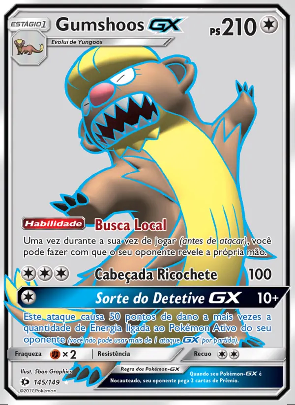 Image of the card Gumshoos GX