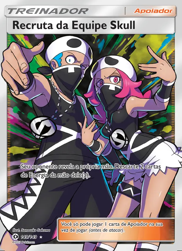 Image of the card Recruta da Equipe Skull