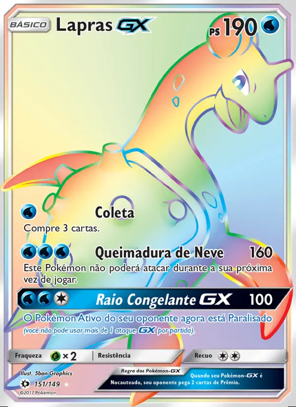 Image of the card Lapras GX