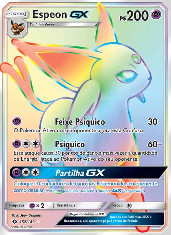 Image of the card Espeon GX