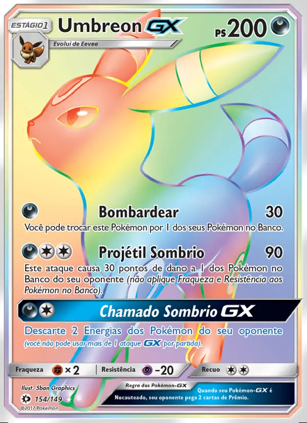Image of the card Umbreon GX