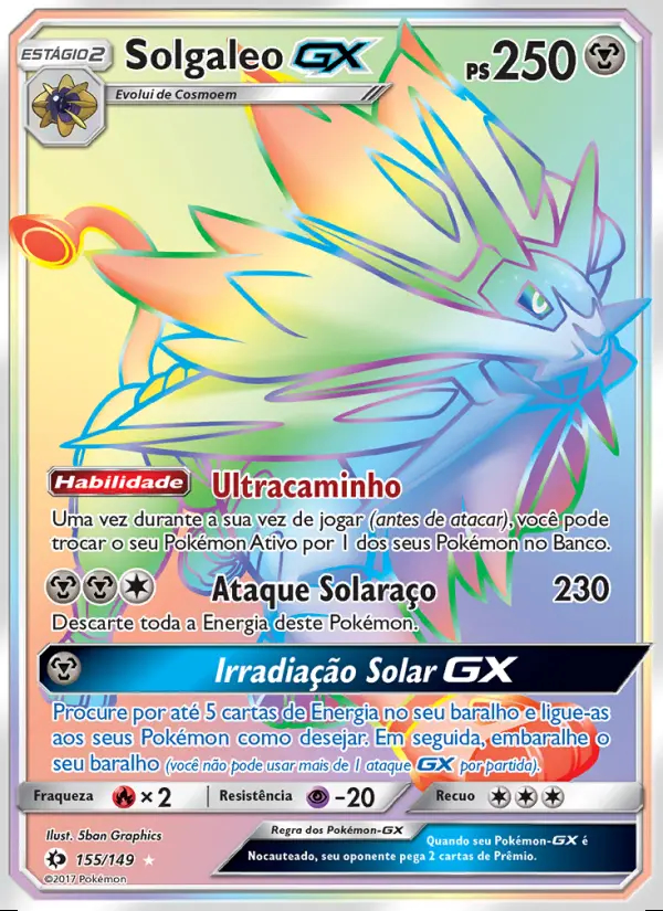 Image of the card Solgaleo GX