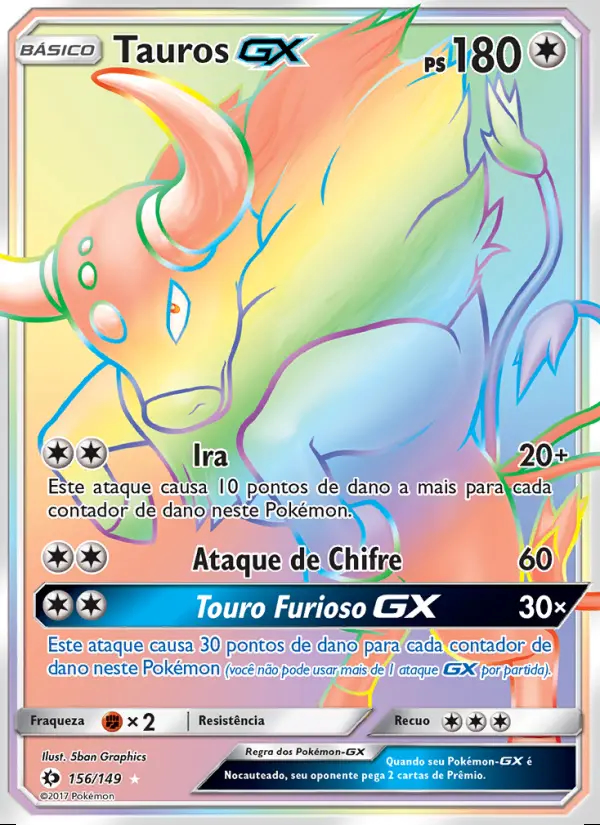 Image of the card Tauros GX