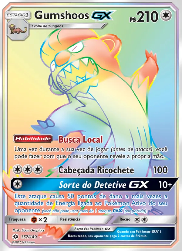 Image of the card Gumshoos GX