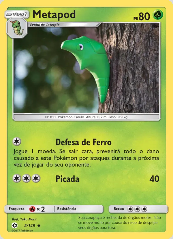 Image of the card Metapod