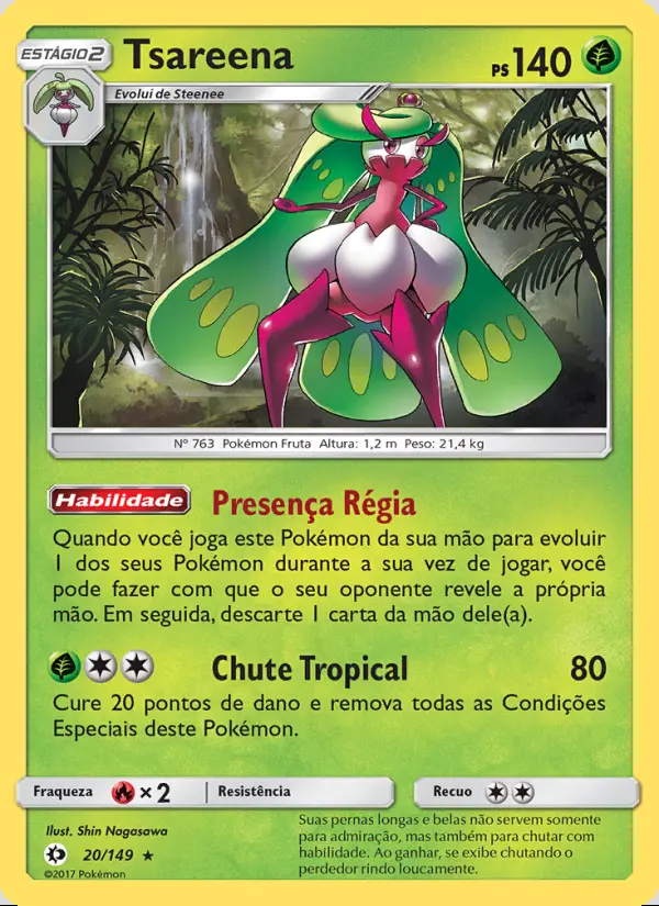 Image of the card Tsareena