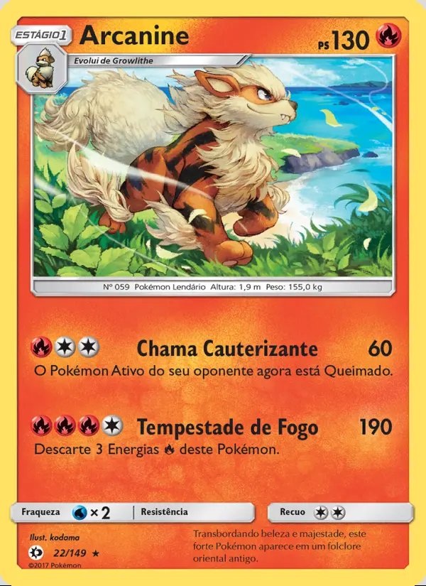 Image of the card Arcanine