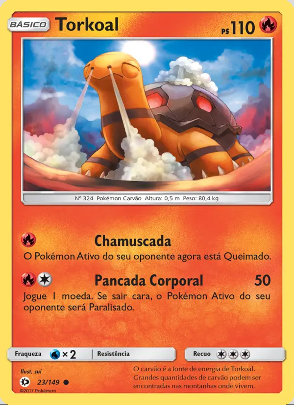 Image of the card Torkoal