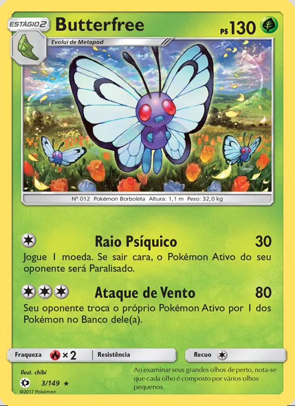 Image of the card Butterfree