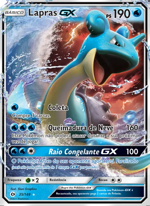 Image of the card Lapras GX