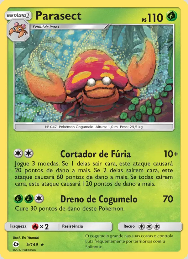 Image of the card Parasect