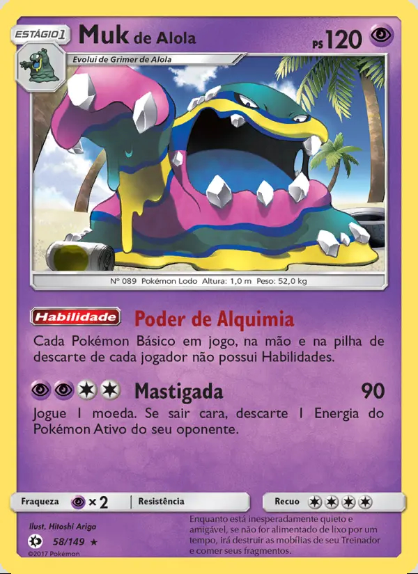 Image of the card Muk de Alola