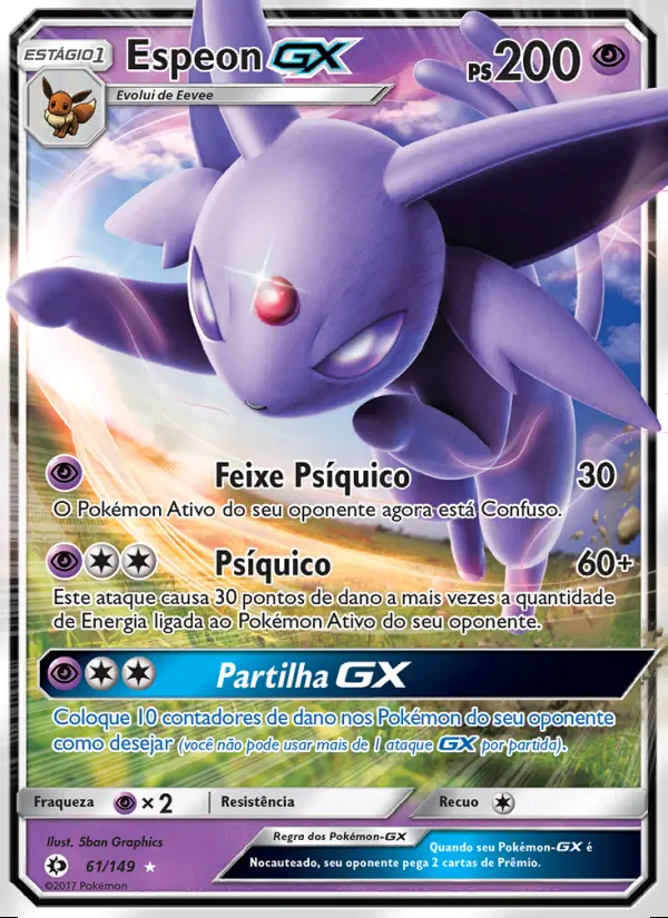 Image of the card Espeon GX