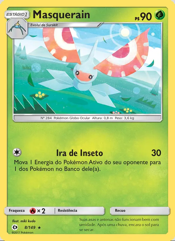Image of the card Masquerain