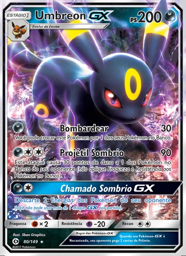 Image of the card Umbreon GX
