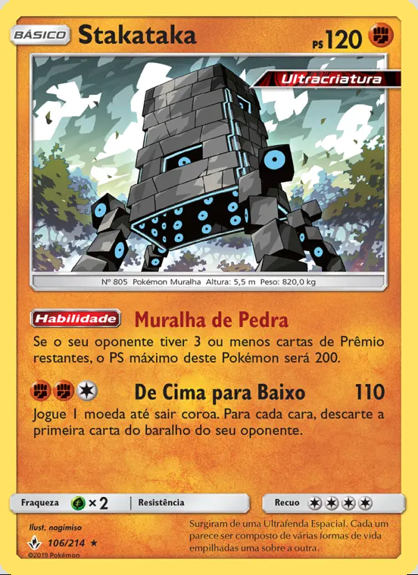 Image of the card Stakataka