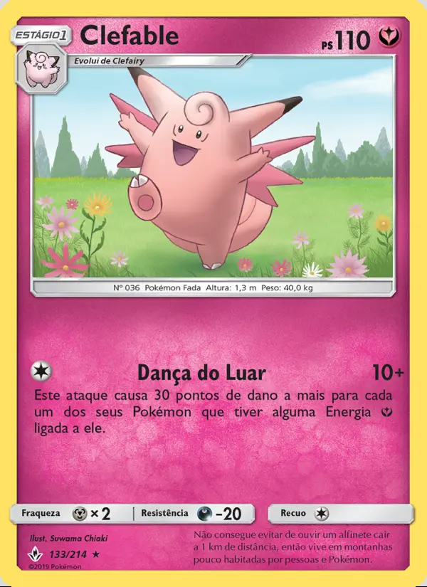 Image of the card Clefable