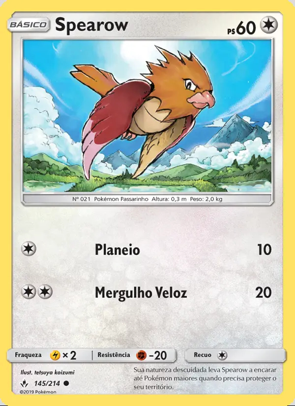 Image of the card Spearow