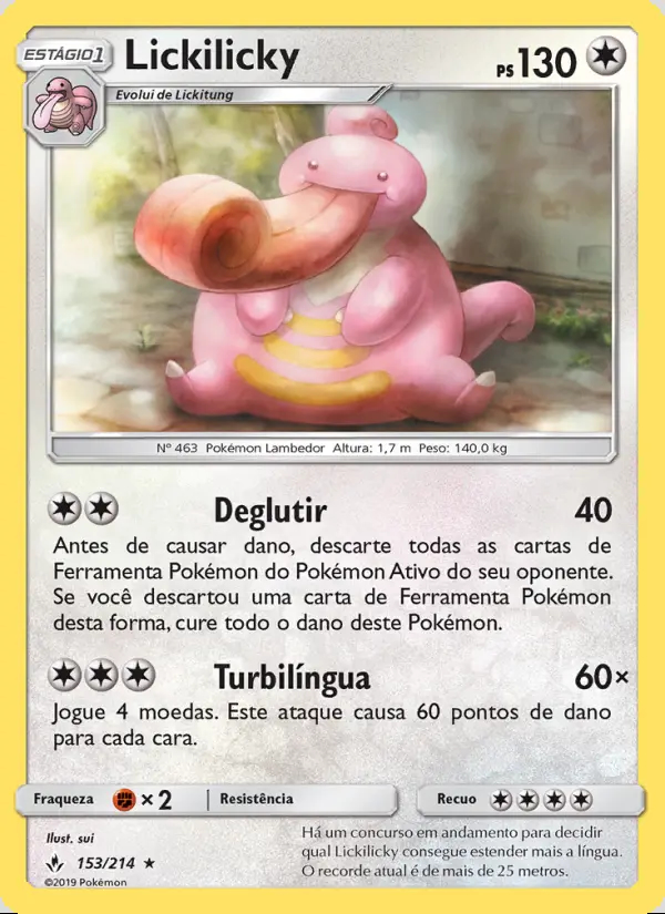Image of the card Lickilicky