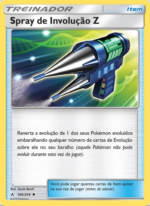 Image of the card Spray de Involução Z