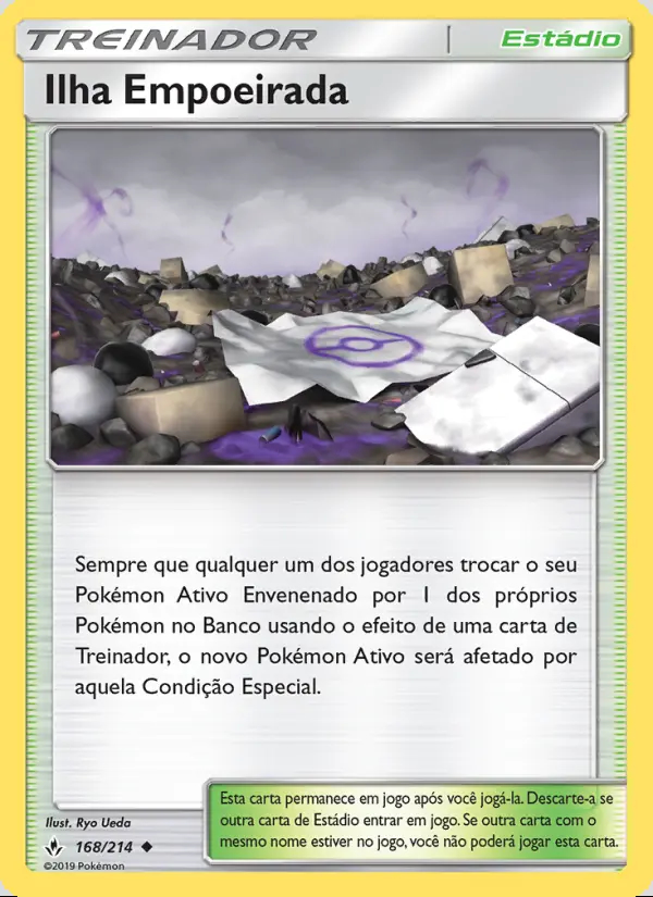 Image of the card Ilha Empoeirada