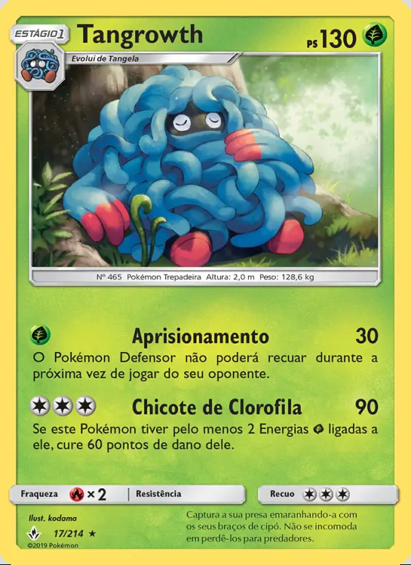 Image of the card Tangrowth