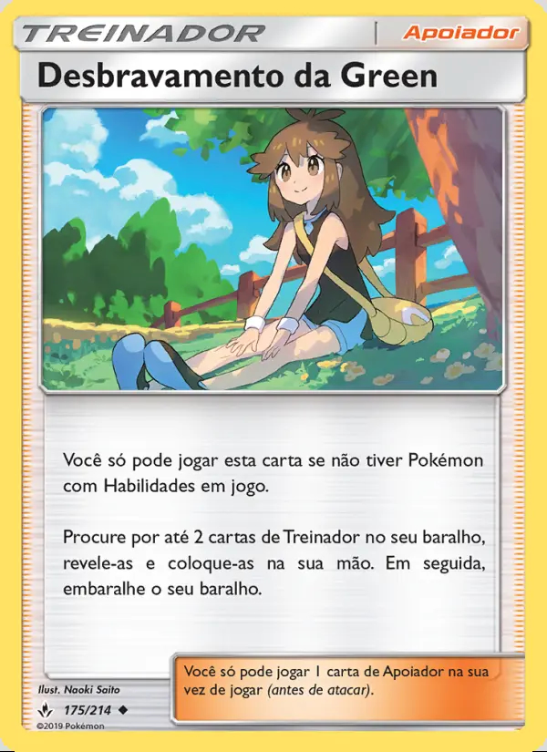 Image of the card Desbravamento da Green