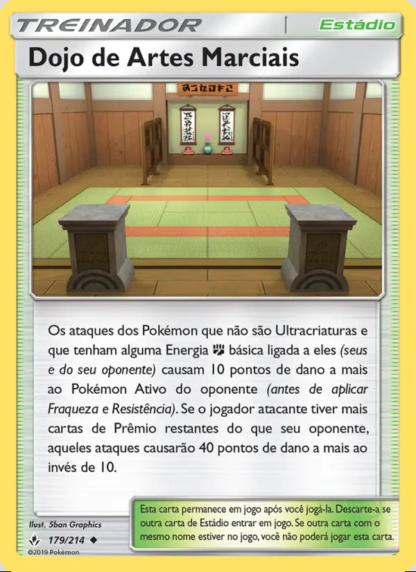Image of the card Dojo de Artes Marciais