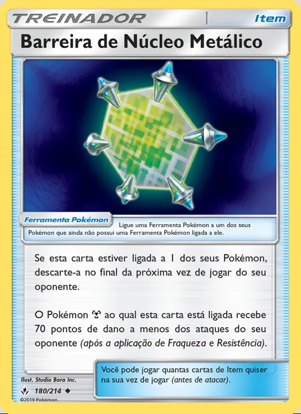 Image of the card Barreira de Núcleo Metálico