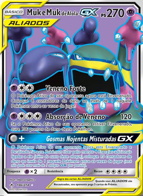 Image of the card Muk e Muk de Alola GX