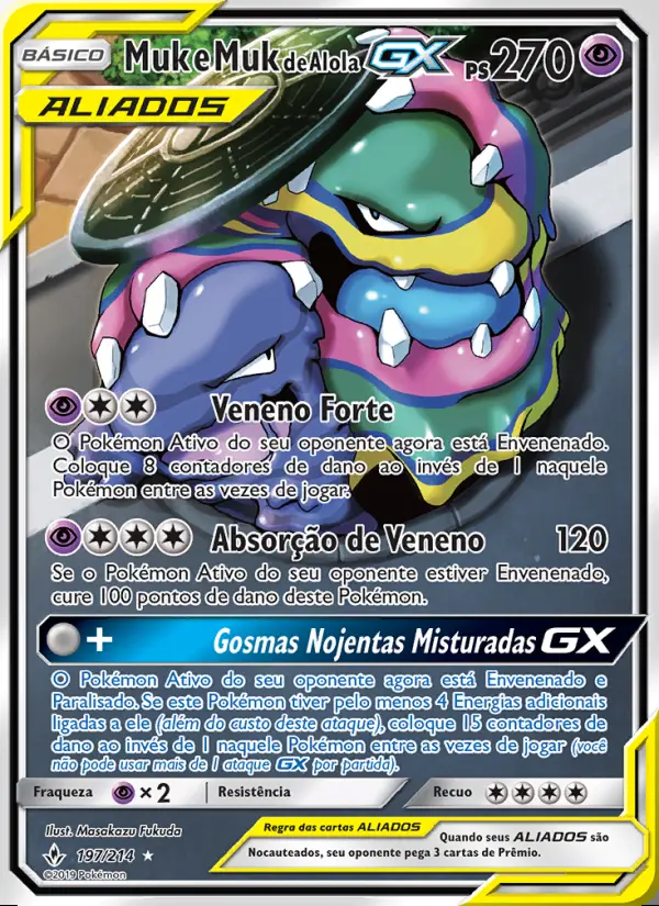 Image of the card Muk e Muk de Alola GX