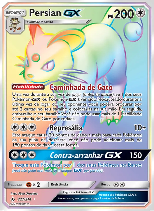 Image of the card Persian GX