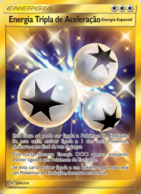 Image of the card Energia Tripla de Aceleração