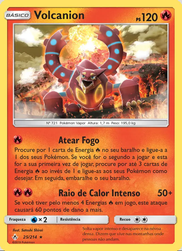 Image of the card Volcanion