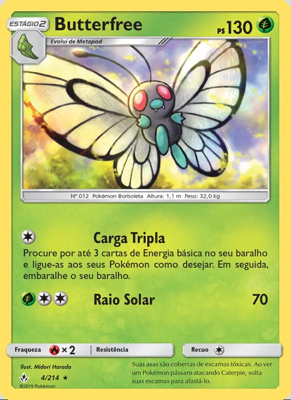 Image of the card Butterfree