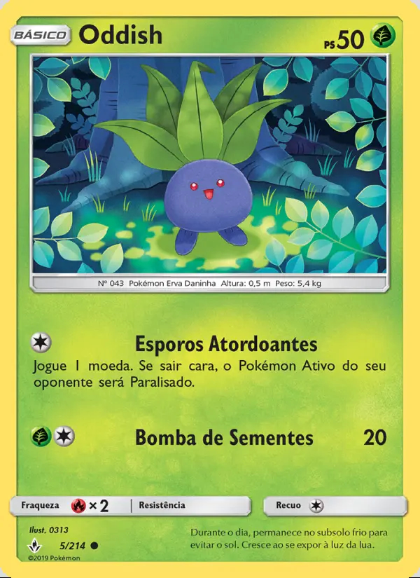 Image of the card Oddish