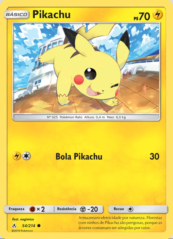 Image of the card Pikachu