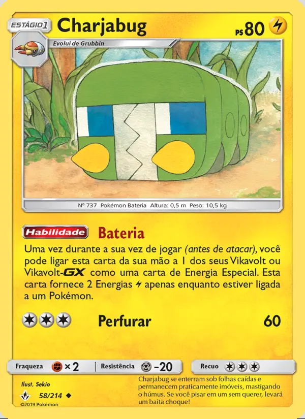 Image of the card Charjabug