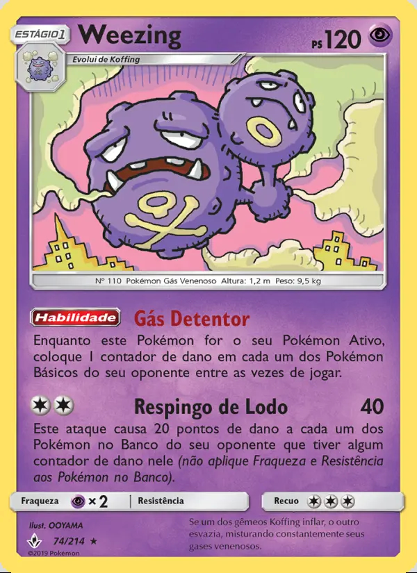 Image of the card Weezing