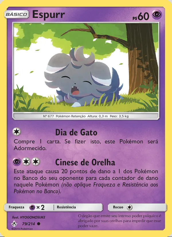 Image of the card Espurr