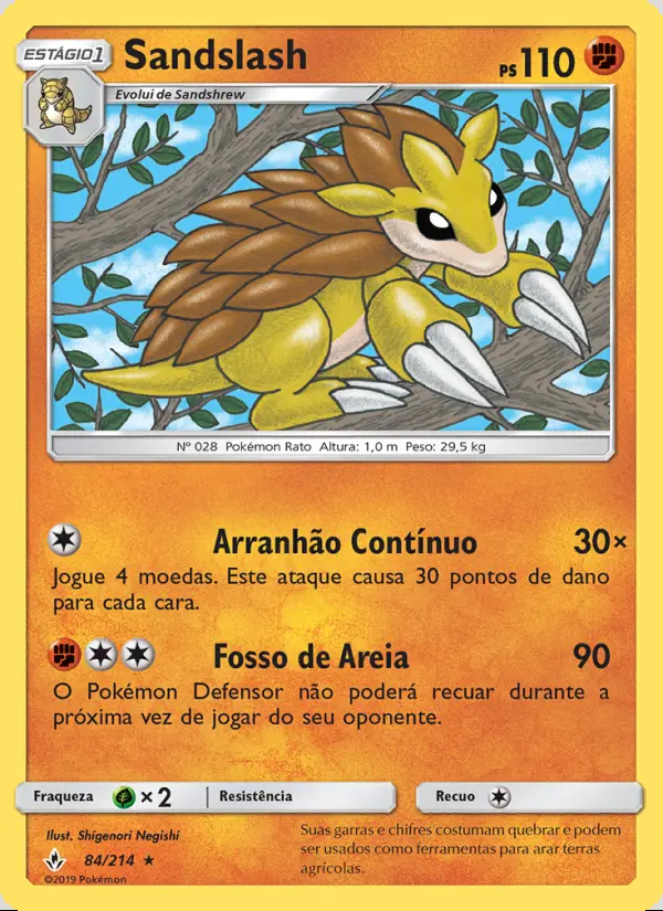 Image of the card Sandslash