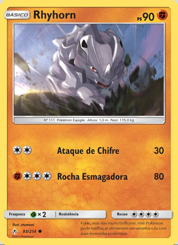 Image of the card Rhyhorn