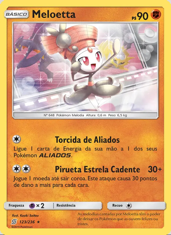 Image of the card Meloetta