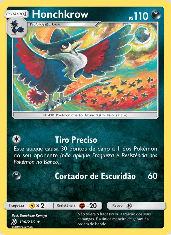 Image of the card Honchkrow