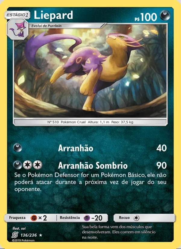 Image of the card Liepard