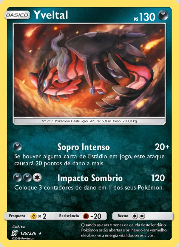 Image of the card Yveltal