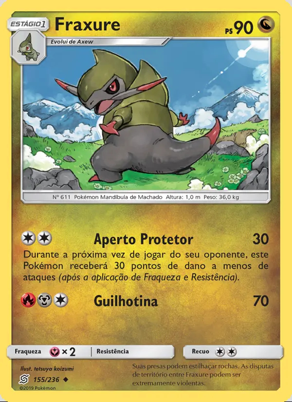 Image of the card Fraxure