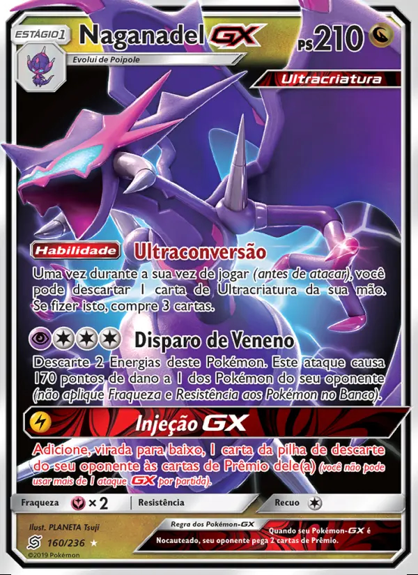 Image of the card Naganadel GX