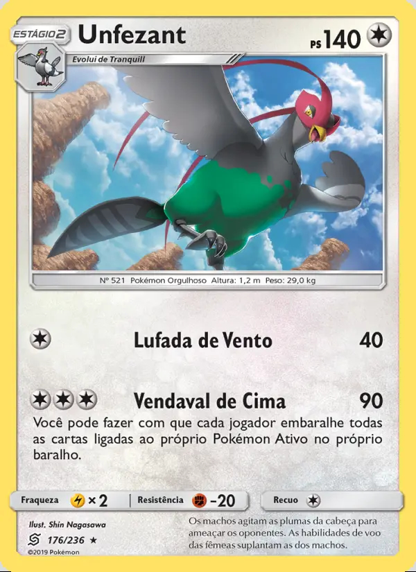 Image of the card Unfezant